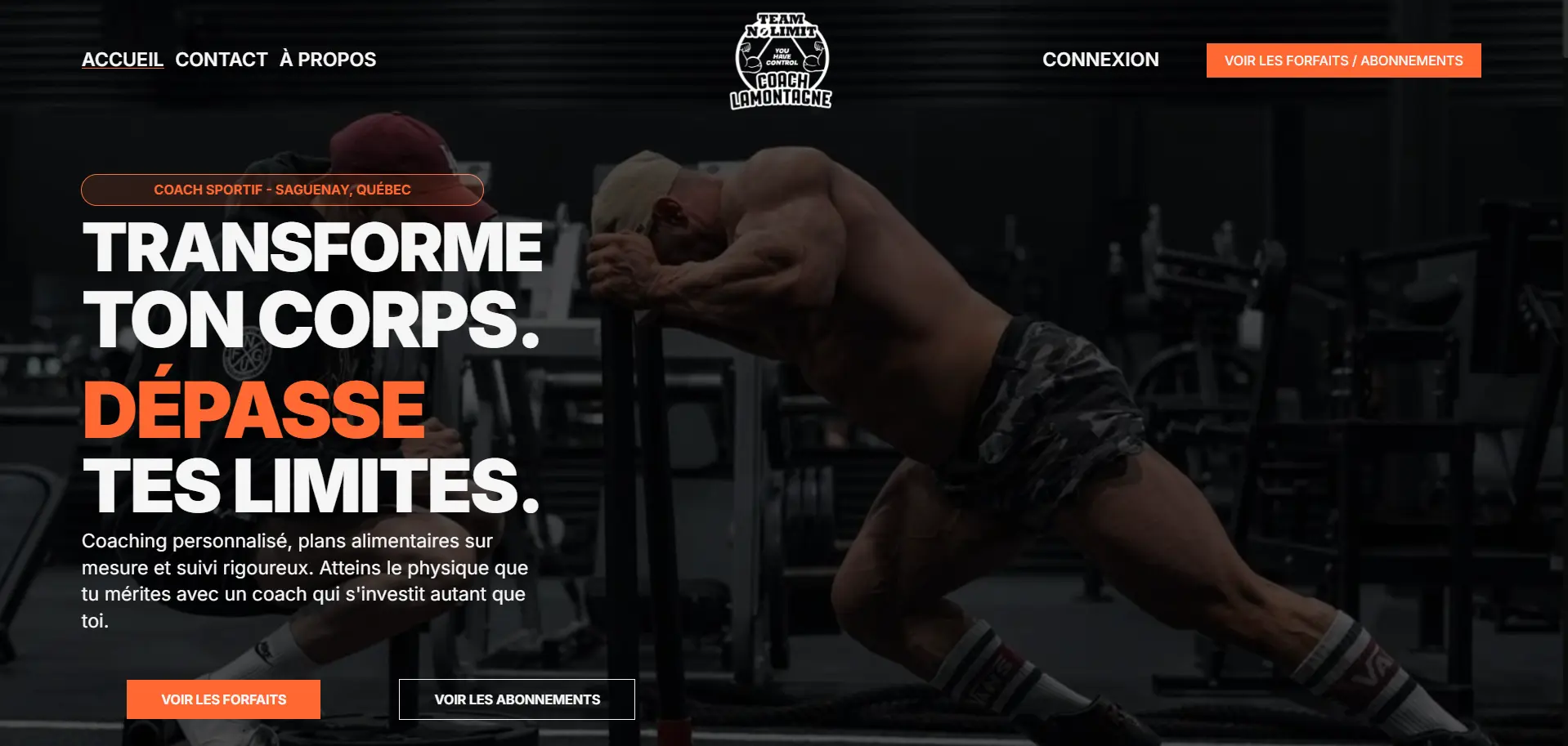 Site e-commerce coaching fitness avec automatisation de la facturation et suivi publicitaire